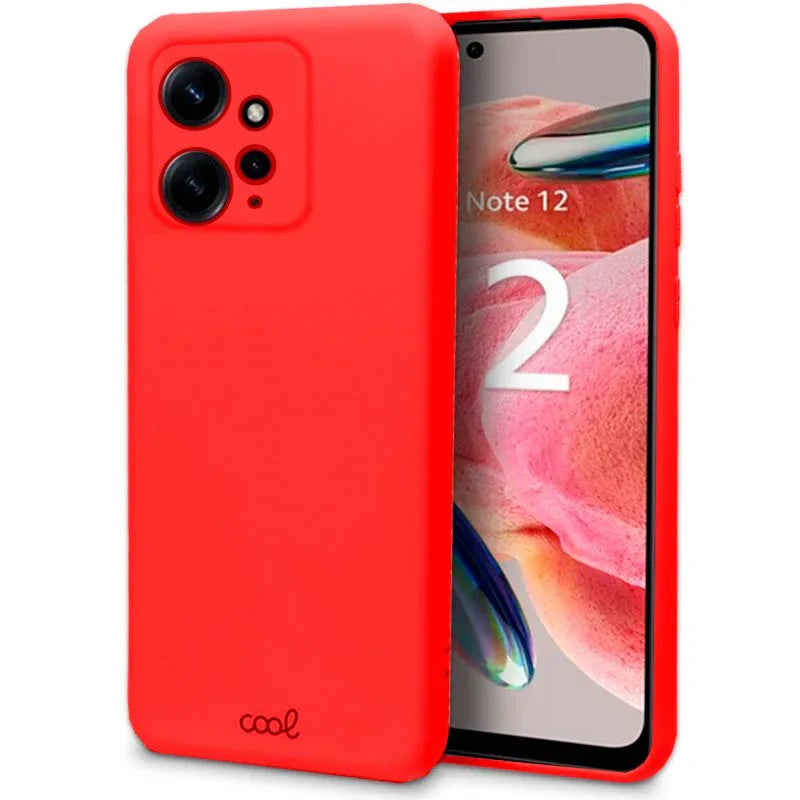 Carcasa COOL para Xiaomi Redmi Note 12 Cover Rojo - PixelPlaza
