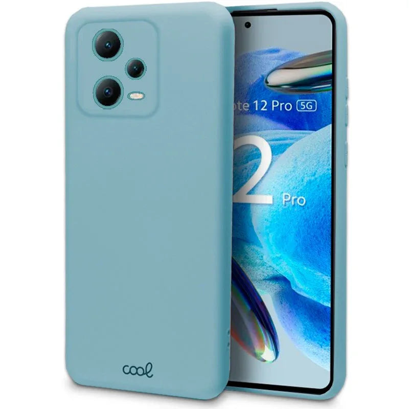 Carcasa COOL para Xiaomi Redmi Note 12 Pro 5G Cover Celeste - PixelPlaza