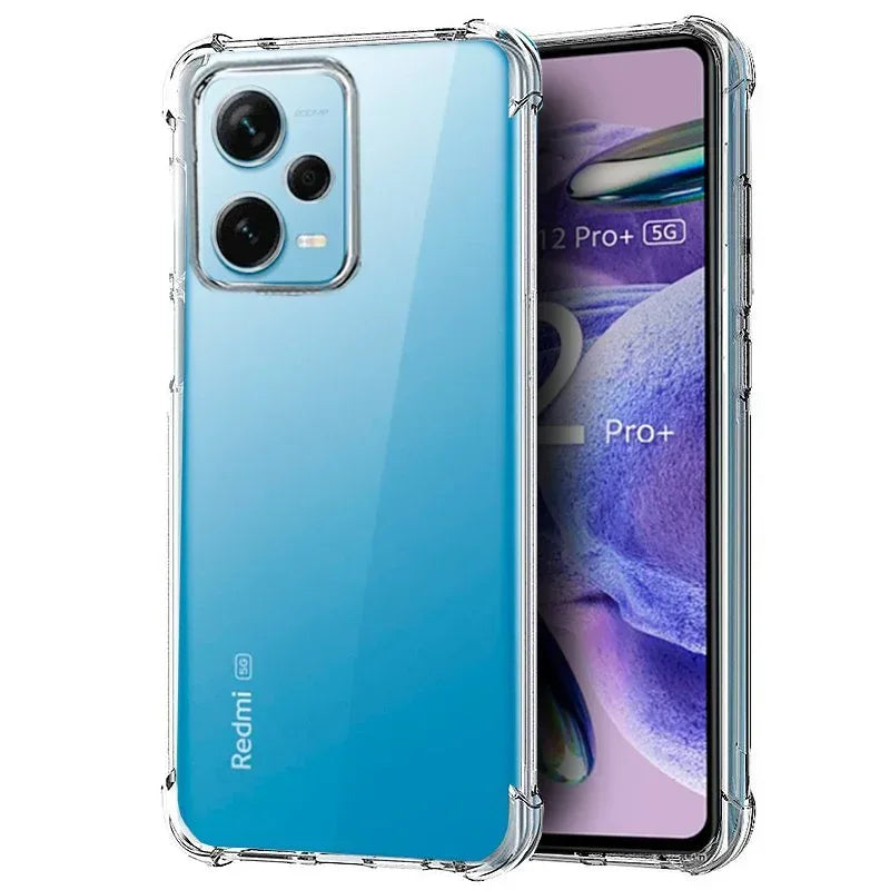 Carcasa COOL para Xiaomi Redmi Note 12 Pro Plus 5G AntiShock Transparente - PixelPlaza