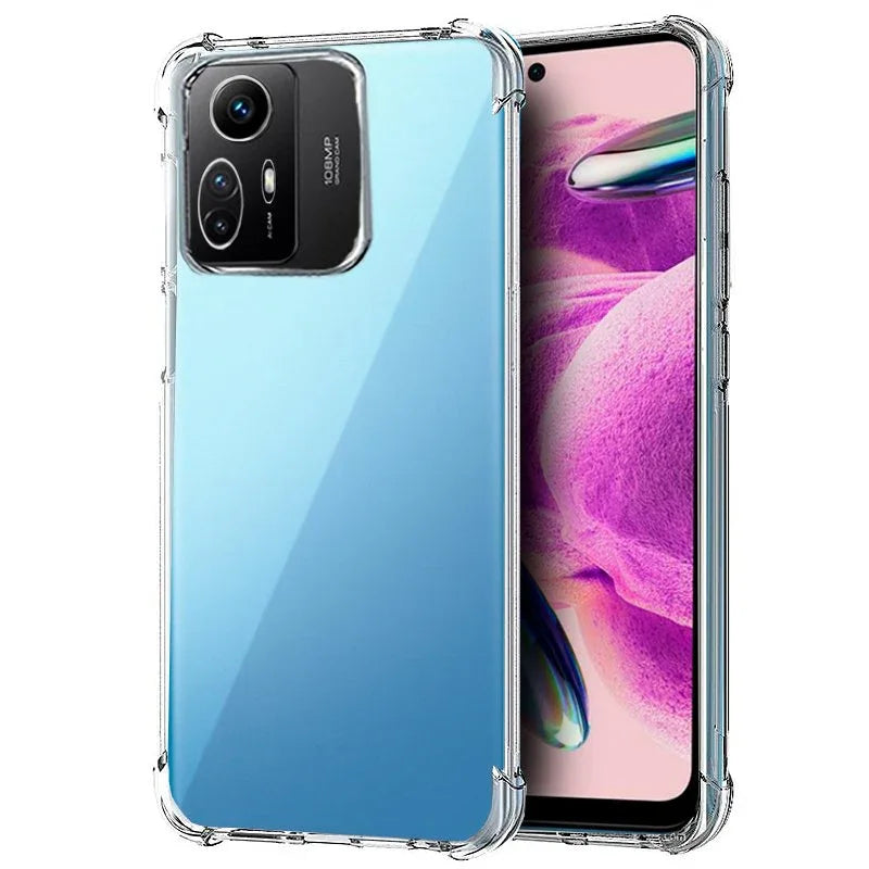 Carcasa COOL para Xiaomi Redmi Note 12S AntiShock Transparente - PixelPlaza