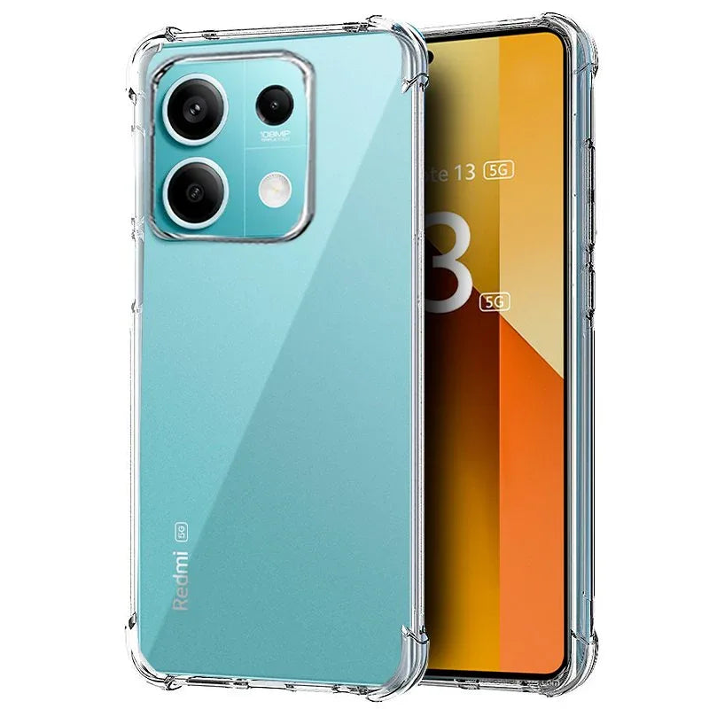 Carcasa COOL para Xiaomi Redmi Note 13 5G AntiShock Transparente - PixelPlaza