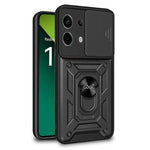 Carcasa COOL para Xiaomi Redmi Note 13 Pro 5G / Poco X6 5G Hard Ring Negro - PixelPlaza