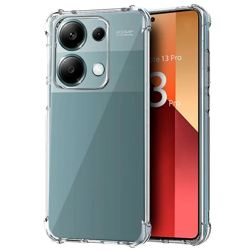 Carcasa COOL para Xiaomi Redmi Note 13 Pro / Note 14S / Poco M6 Pro AntiShock Transparente - PixelPlaza