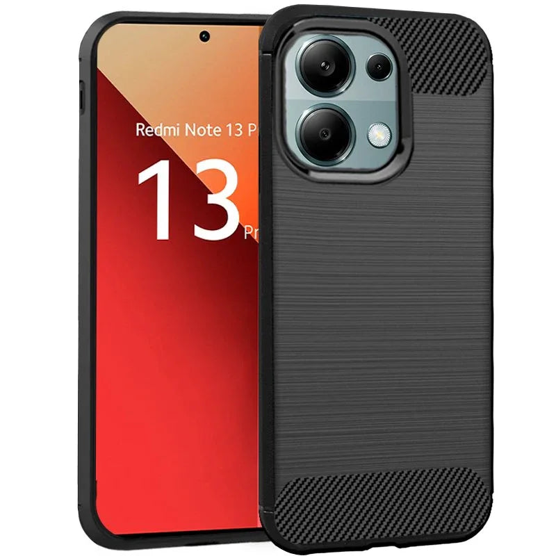 Carcasa COOL para Xiaomi Redmi Note 13 Pro / Note 14S / Poco M6 Pro Carbón Negro - PixelPlaza