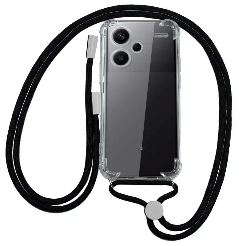 Carcasa COOL para Xiaomi Redmi Note 13 Pro Plus 5G Cordón Negro - PixelPlaza