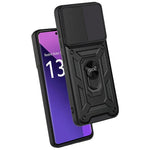 Carcasa COOL para Xiaomi Redmi Note 13 Pro Plus 5G Hard Ring Negro - PixelPlaza