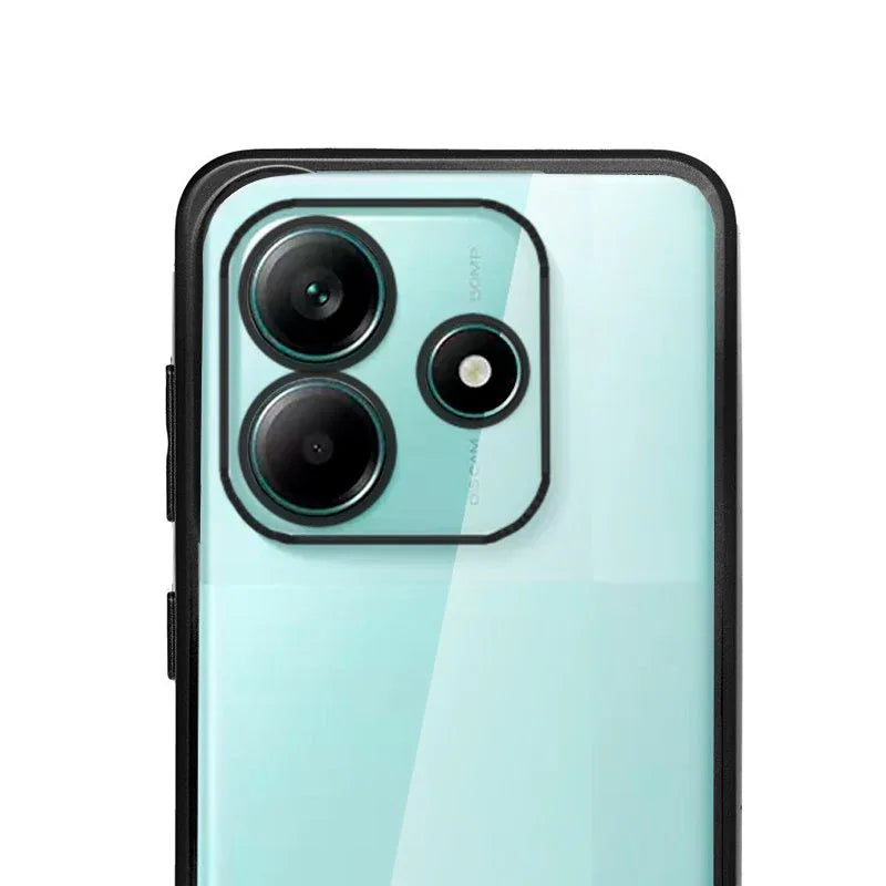 Carcasa COOL para Xiaomi Redmi Note 14 5G Borde Metalizado (Negro) - PixelPlaza