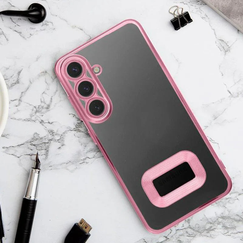 Carcasa COOL para Xiaomi Redmi Note 14 5G Borde Metalizado (Rosa) - PixelPlaza