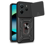 Carcasa COOL para Xiaomi Redmi Note 14 Hard Ring Negro - PixelPlaza