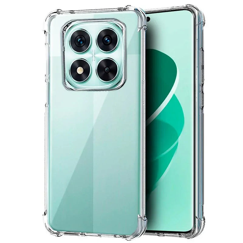 Carcasa COOL para Xiaomi Redmi Note 14 Pro 5G / Note 14 Pro Plus 5G / Poco X7 AntiShock Transparente - PixelPlaza