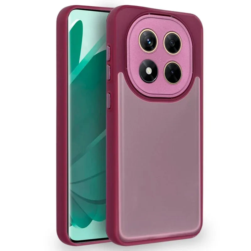 Carcasa COOL para Xiaomi Redmi Note 14 Pro 5G / Note 14 Pro Plus 5G / Poco X7 Borde Mate Violeta - PixelPlaza