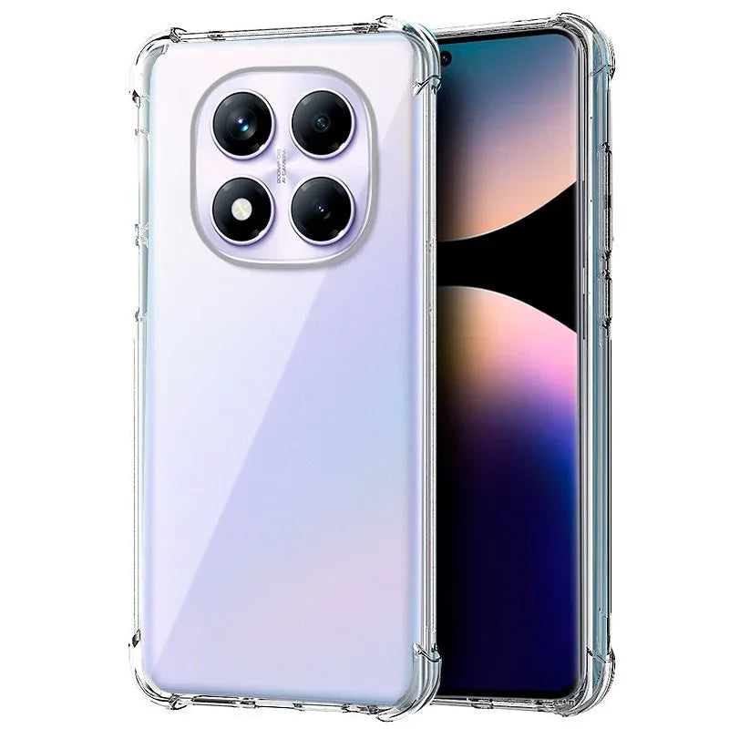 Carcasa COOL para Xiaomi Redmi Note 14 Pro AntiShock Transparente - PixelPlaza