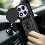Carcasa COOL para Xiaomi Redmi Note 14 Pro Hard Ring Negro - PixelPlaza
