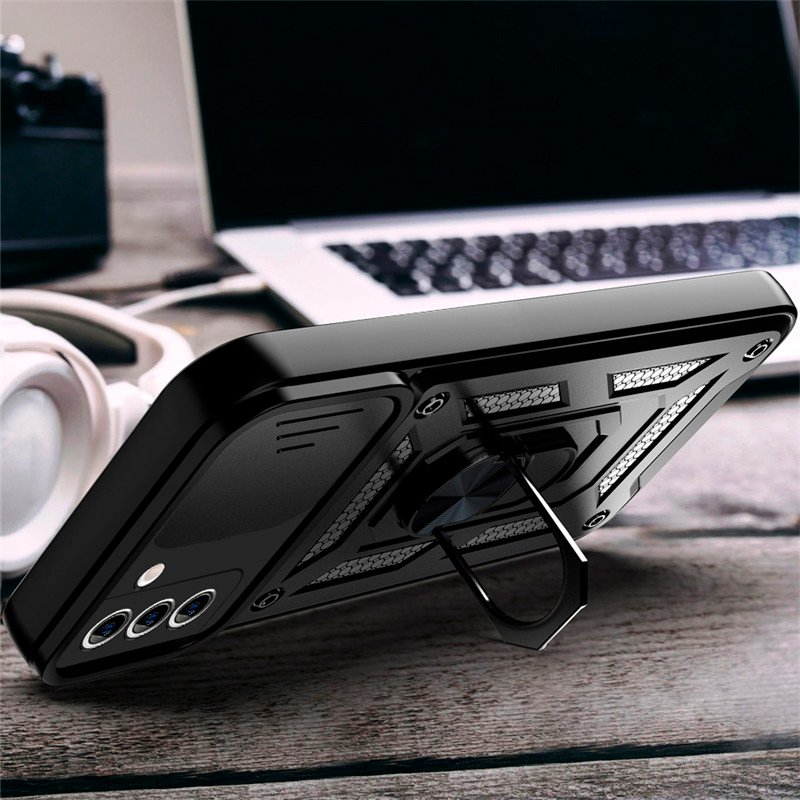 Carcasa COOL para Xiaomi Redmi Note 15 5G / Poco M8 Hard Ring Negro