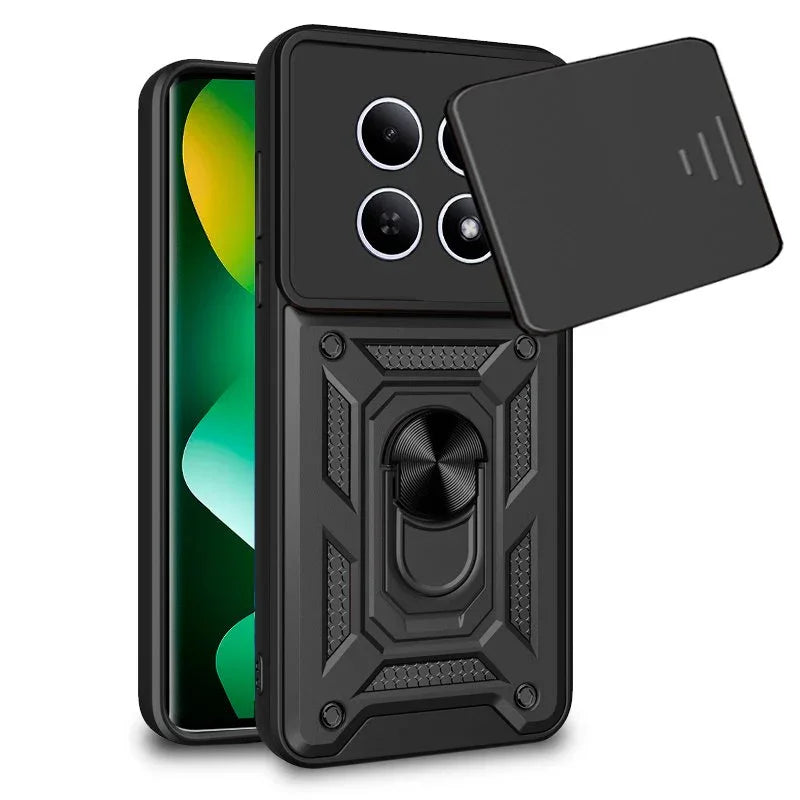 Carcasa COOL para Xiaomi Redmi Note 15 Hard Ring Negro - PixelPlaza