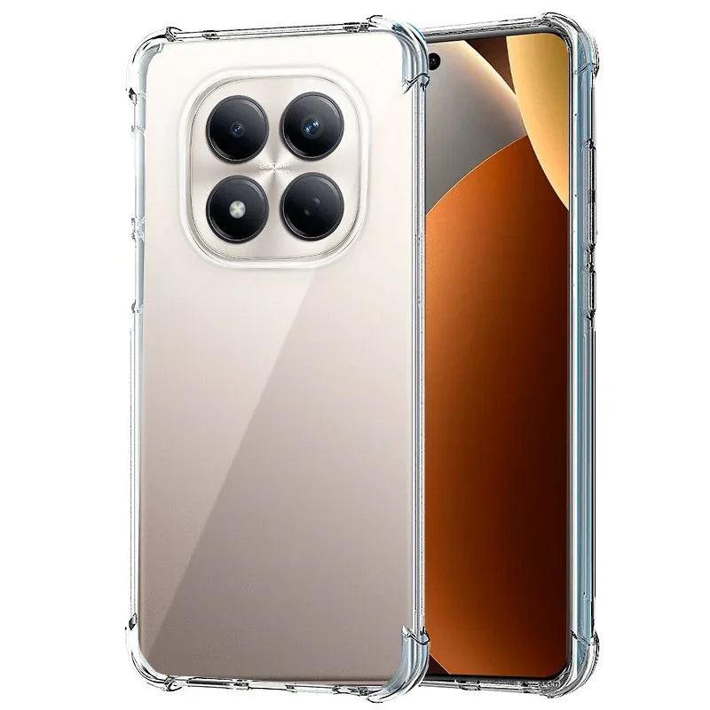 Carcasa COOL para Xiaomi Redmi Note 15 Pro 5G AntiShock Transparente - PixelPlaza