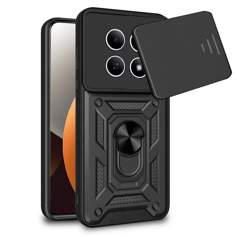 Carcasa COOL para Xiaomi Redmi Note 15 Pro 5G Hard Ring Negro - PixelPlaza