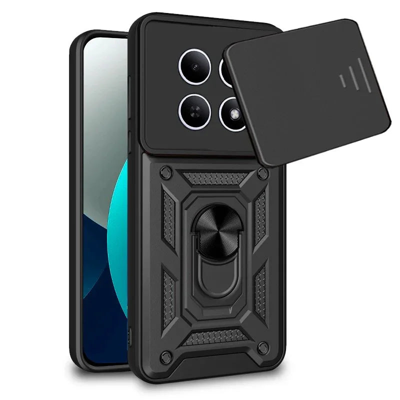 Carcasa COOL para Xiaomi Redmi Note 15 Pro Hard Ring Negro - PixelPlaza