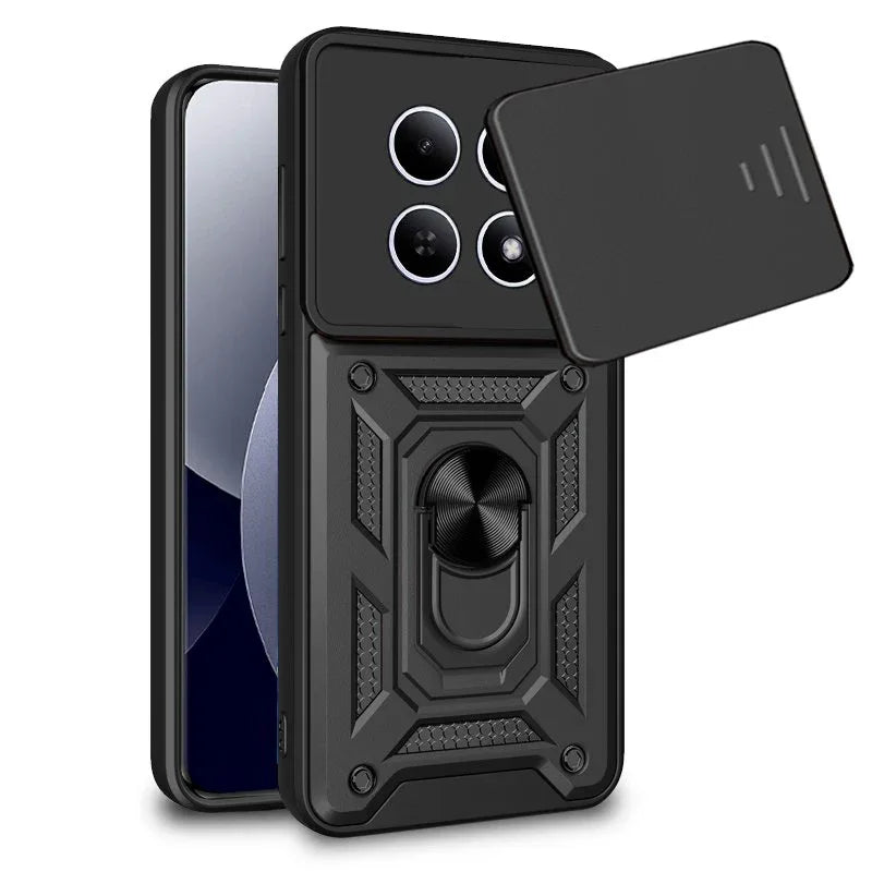 Carcasa COOL para Xiaomi Redmi Note 15 Pro Plus / Poco M8 Pro Hard Ring Negro - PixelPlaza