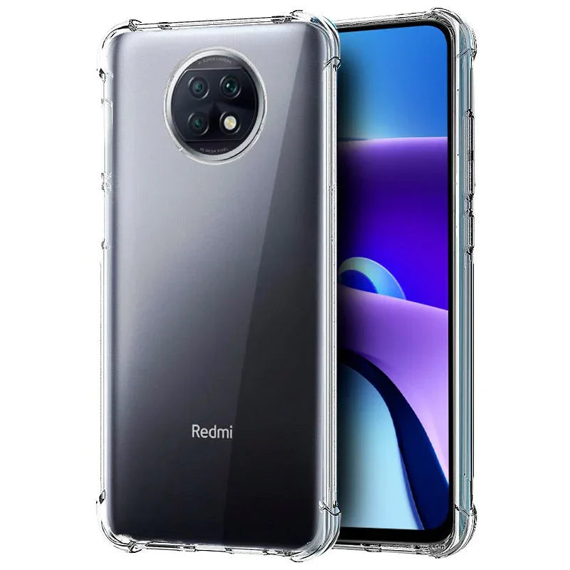 Carcasa COOL para Xiaomi Redmi Note 9T AntiShock Transparente - PixelPlaza