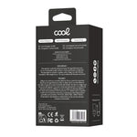 Cargador Coche Cable Tipo C (2 x Usb) COOL 2.4A Kit 2 en 1 Negro - PixelPlaza