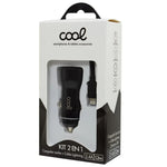 Cargador Coche iPhone / iPad Conexión Lightning (2 x USB) COOL - PixelPlaza
