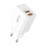 Cargador Red para iPhone COOL 2 x USB + Cable Lightning 1,2m (2.4 Amp) - PixelPlaza