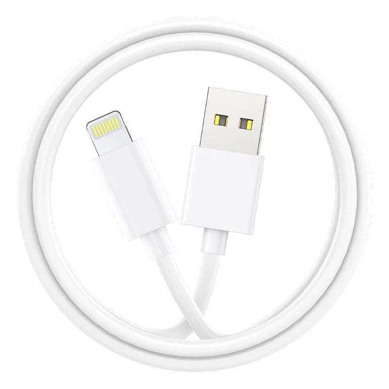 Cargador Red para iPhone COOL 2 x USB + Cable Lightning 1,2m (2.4 Amp) - PixelPlaza