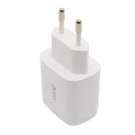 Cargador Red Universal Fast Charger (PD) Dual Tipo-C / USB COOL (20W) Blanco - PixelPlaza