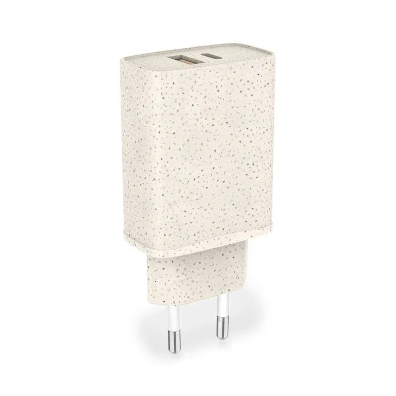Cargador Red Universal Fast Charger (PD) Tipo-C / USB Dual COOL ECO (20W) - PixelPlaza