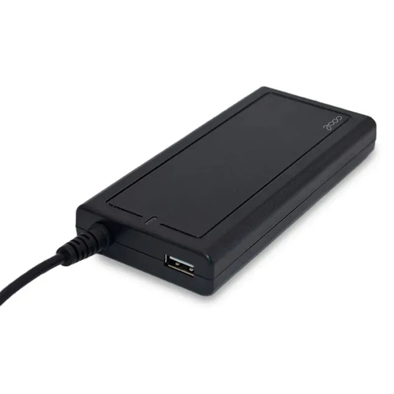 Cargador Red Universal Ordenad. Portátiles 90w Automático COOL Slim + 10 conect. (USB QC3.0) - PixelPlaza