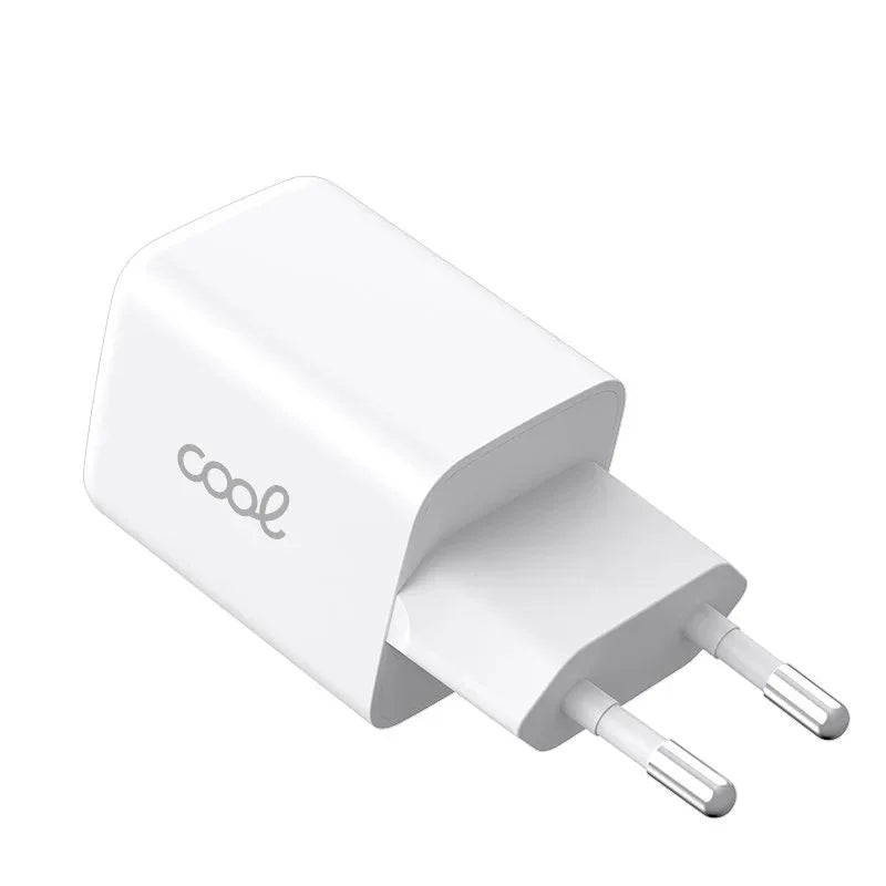 Cargador Red Universal Ultra Fast (PD) Tipo-C COOL (45W) GaN Blanco - PixelPlaza