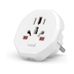 Cargador Universal Adaptador Internacional (World to Europe) COOL - PixelPlaza