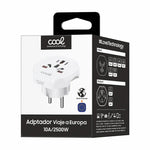 Cargador Universal Adaptador Internacional (World to Europe) COOL - PixelPlaza