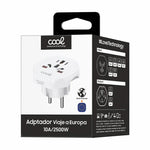 Cargador Universal Adaptador Internacional (World to Europe) COOL - PixelPlaza