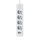 Cargador Universal Multipuerto COOL (Regleta 7 Puertos) Blanco - PixelPlaza