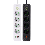 Cargador Universal Multipuerto COOL (Regleta 7 Puertos) Blanco - PixelPlaza