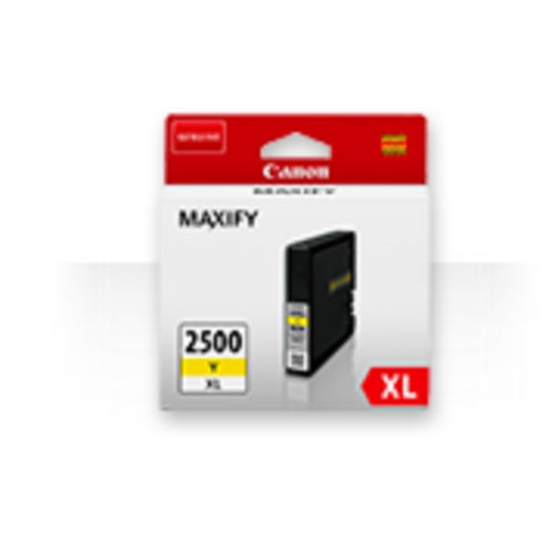 Cartucho de Tinta Original Canon PGI-2500XL Alta Capacidad/ Amarillo