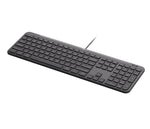 Teclado Logitech signature slim k620 gris