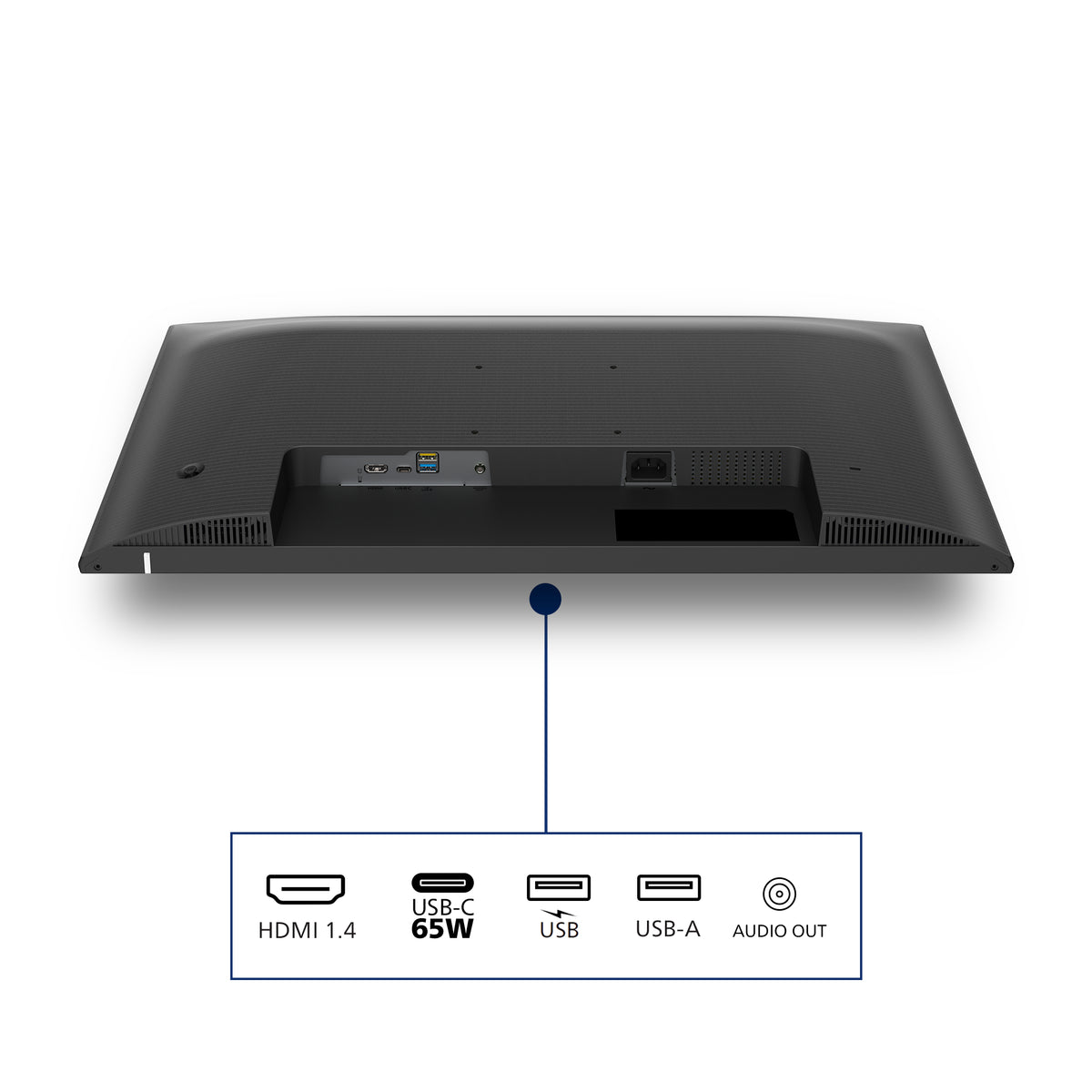 Monitor Profesional Philips 27E1N1600AE 27"/ QHD/ Multimedia/ Regulable en altura/ Negro