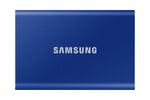 Disco Externo SSD Samsung Portable T7 2TB/ USB 3.2/ Azul