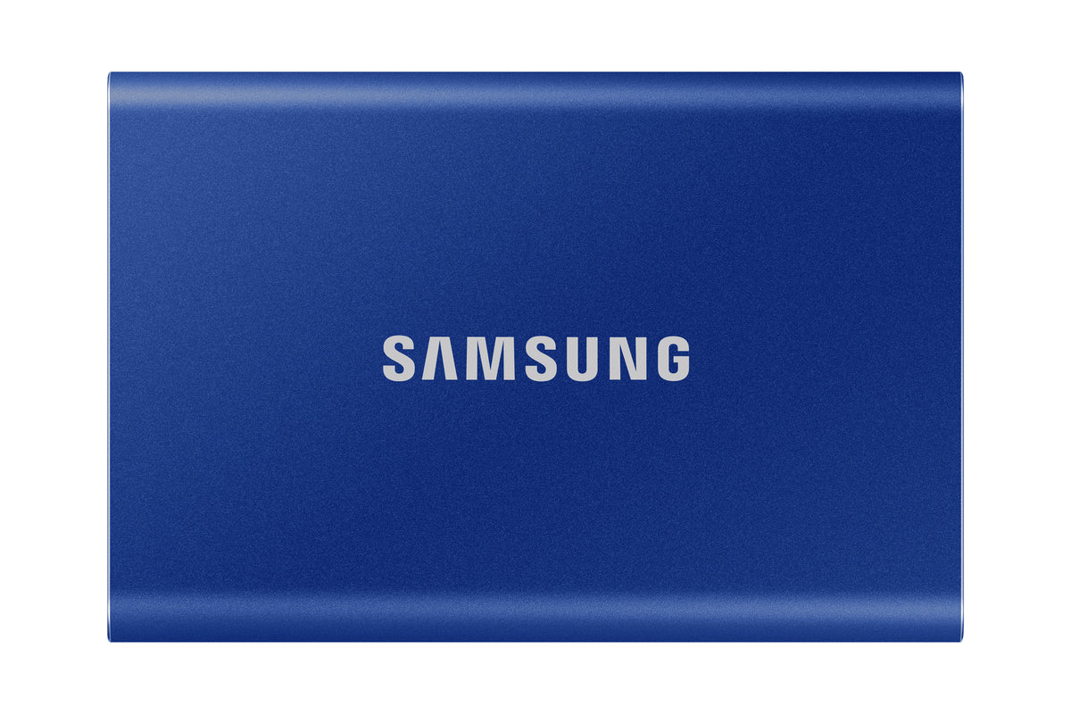 Disco Externo SSD Samsung Portable T7 2TB/ USB 3.2/ Azul