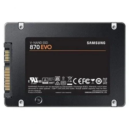Disco SSD Samsung 870 EVO 4TB/ SATA III/ Full Capacity - PixelPlaza