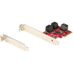 Tarjeta sata startech 2p6g - pcie - sata - card