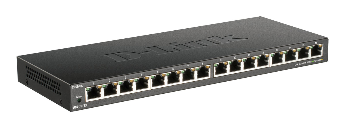 Switch 16 puertos gigabit 1000 d - link
