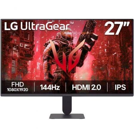 Monitor Gaming LG UltraGear G4 27G411A-B 27"/ Full HD/ 1ms/ 144Hz/ IPS/ Negro - PixelPlaza