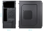 TooQ Caja Minitorre Micro-ATX “DODEKA ULTRA” Negra