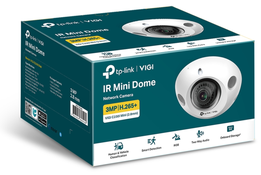 TP-Link VIGI C230I MINI(2.8MM) cámara de vigilancia Almohadilla Cámara de seguridad IP Interior y exterior 2304 x 1296 P