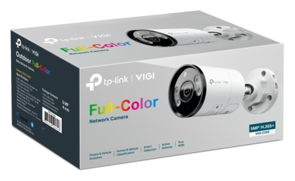 TP-Link VIGI C355 Bala (forma) Cámara de seguridad IP Exterior 2880 x 1620 Pixeles Pared