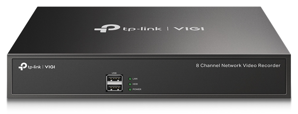 TP-Link VIGI NVR1008H Grabadore de vídeo en red (NVR) 1U Negro